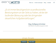 Tablet Screenshot of bena-afs.at